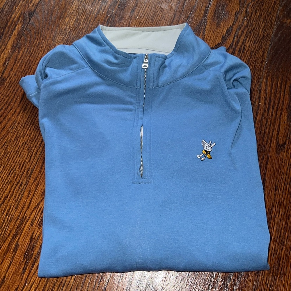⛳️Winged Foot⛳️NWOT Peter Millar Men’s XL 1/4 Zip Pullover. Pristine!